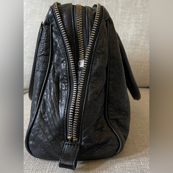 Marc by Marc Jacobs Washed Up Lauren Black Satchel Bag - Picture 4 of 14